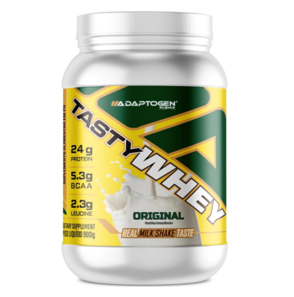 Suplemento Tasty Whey Adaptogen sabor Original 900g