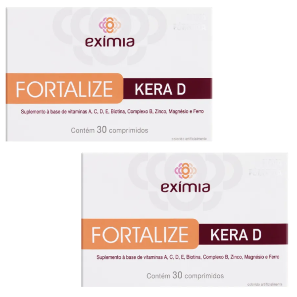 Exímia Fortalize Kera D Kit com 2 unidades