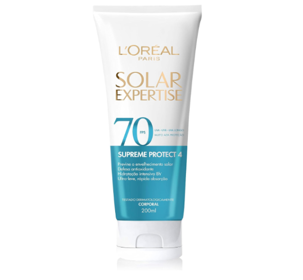 Protetor Solar Corporal L'Oréal Paris Solar Expertise Supreme Protect 4 FPS70 200ml