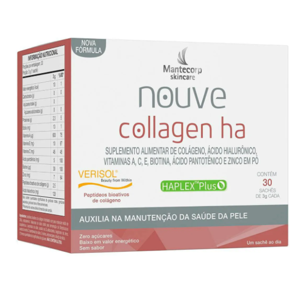 Nouve Collagen HA Mantecorp 30 sachês